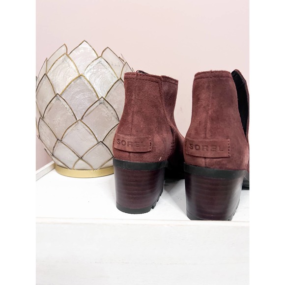 Sorel Suede Boot Cate Cut Out NWT - Picture 3 of 10